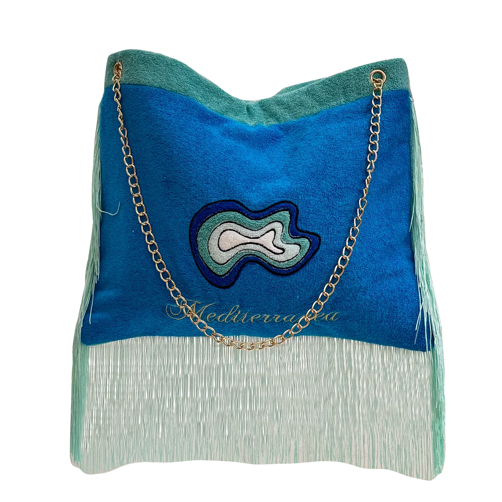 Sac à franges Balagan II en éponge — face