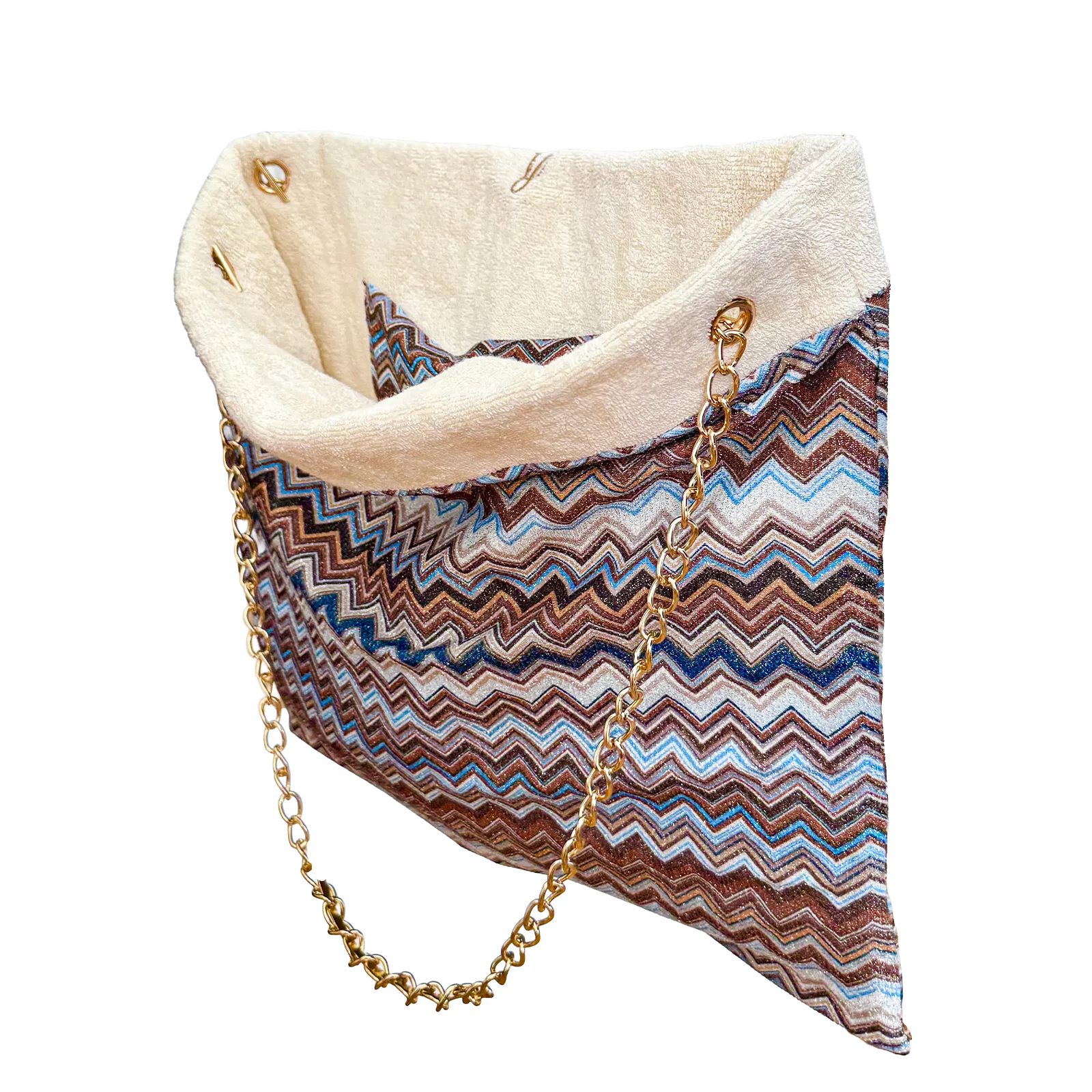 Lurex Moka — trois-quarts