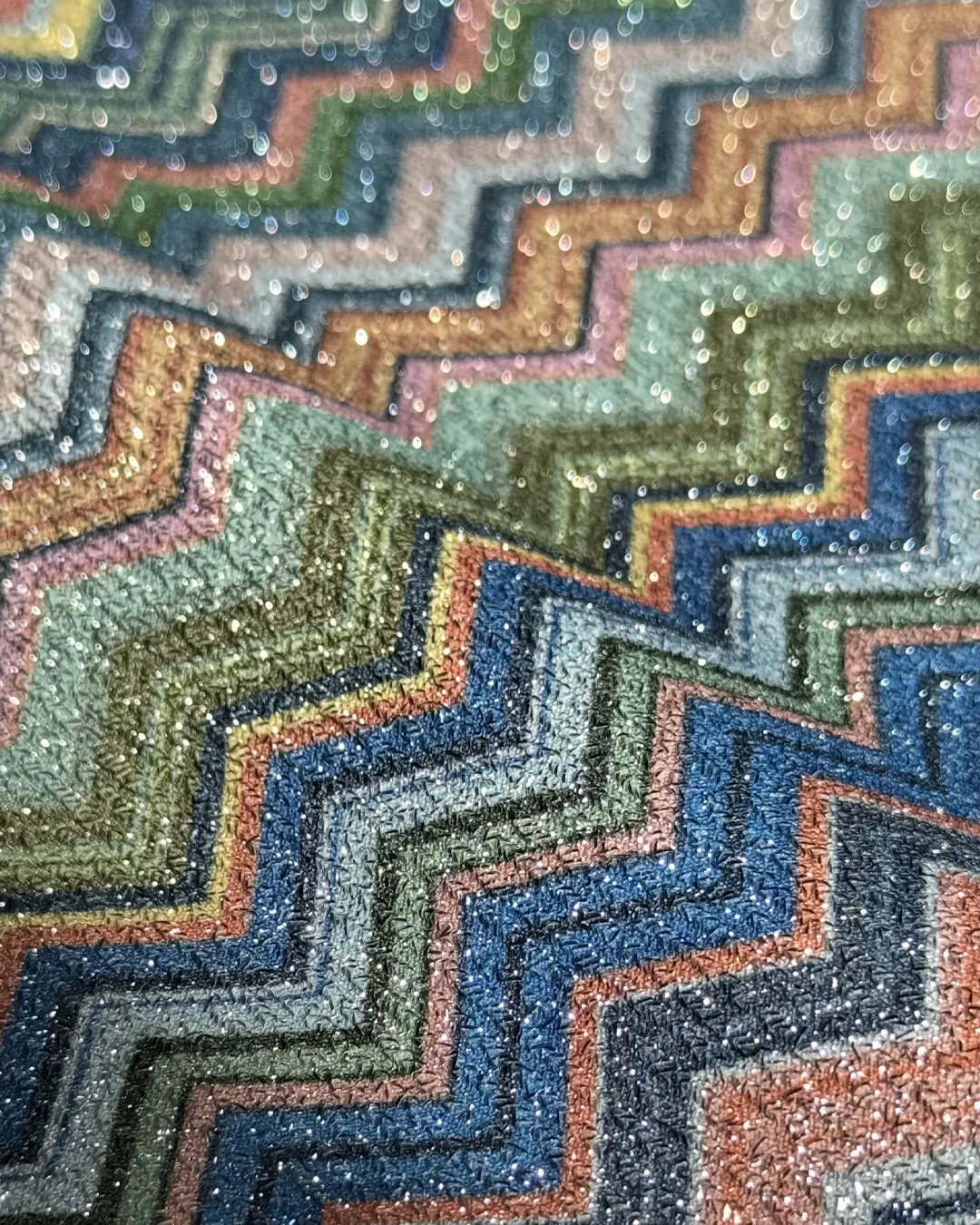 Imprimé lurex Palma