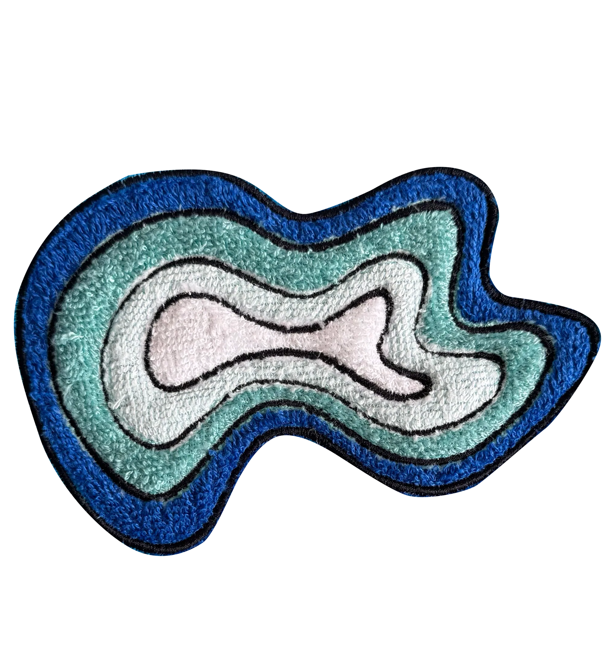 Motif de broderie en appliqué